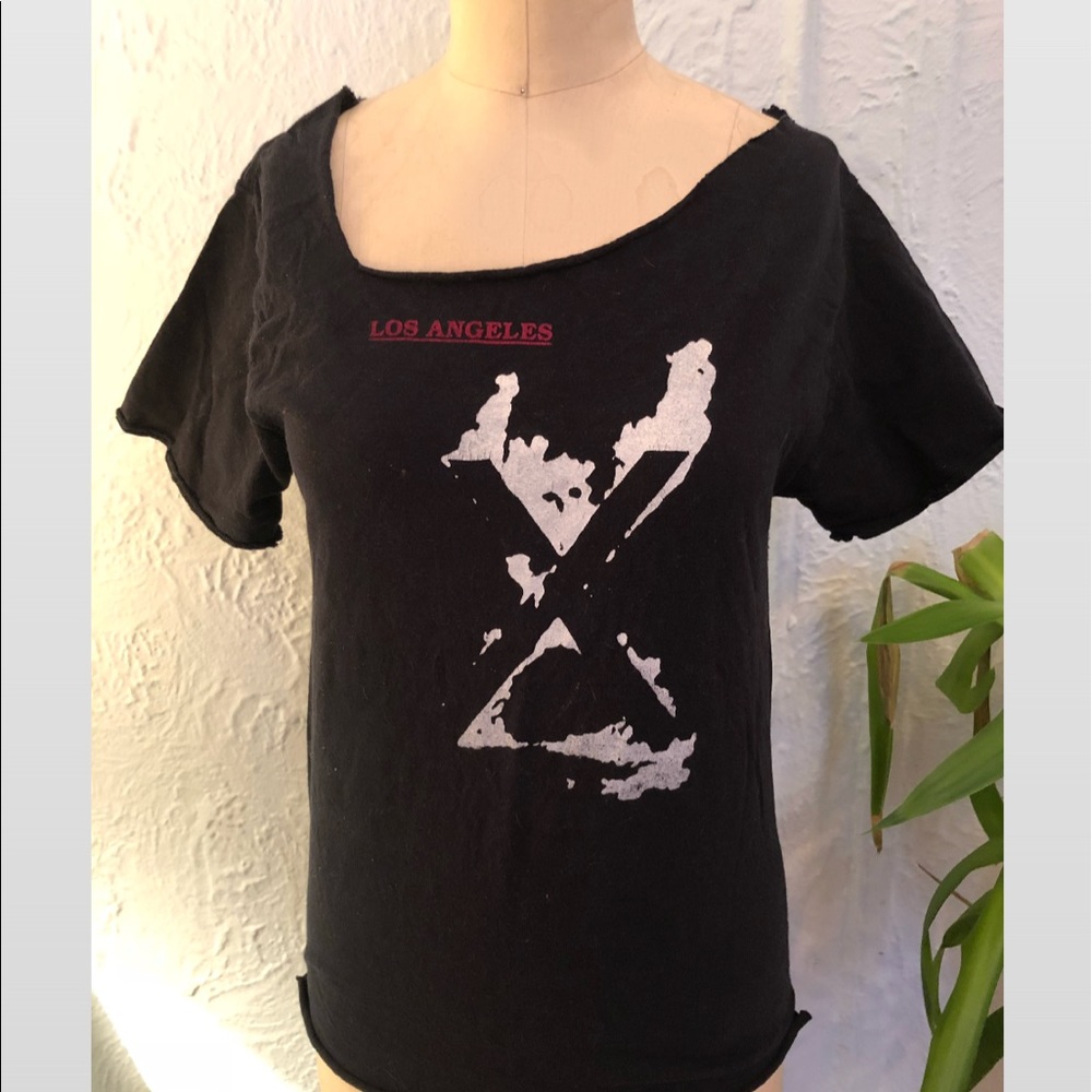 X “Los Angeles” 🔥Album art altered T shirt